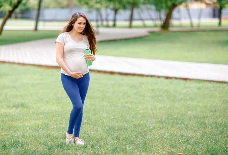 Lopen tijdens de zwangerschap