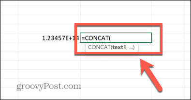 excel concat-functie