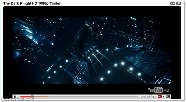 darknight youtube HD-trailer in 1080p