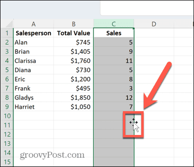 excel pijlen