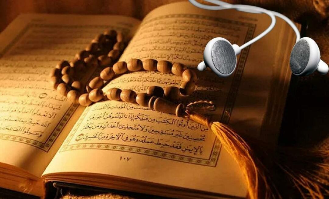 Kan de Koran op televisie, radio of telefoon worden beluisterd? Kan mijn hatim gemaakt worden door alleen maar te luisteren?