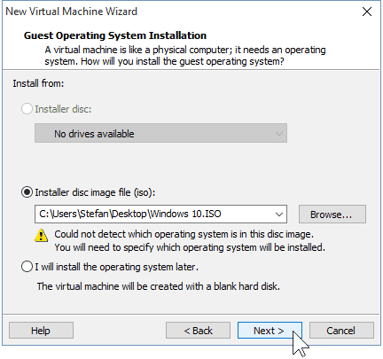 03 Installatiebestand Windows 10 ISO