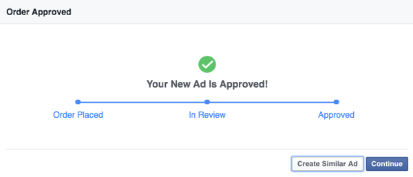 facebook maakt vergelijkbare advertentie