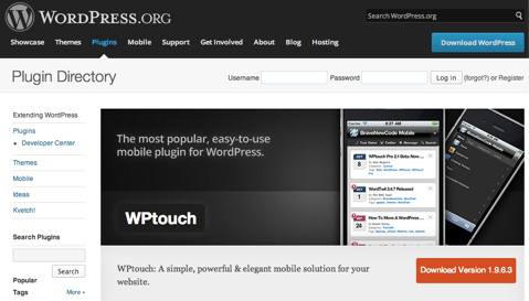 wptouch plug in
