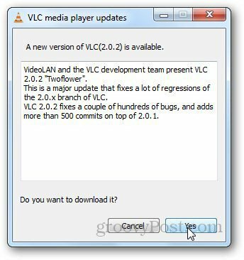 VLC Converteer video's 2