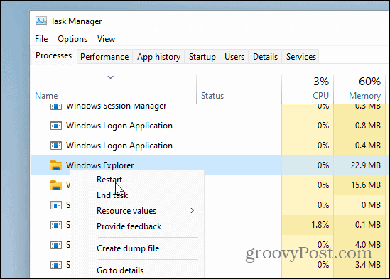 Voorkom bewerkingen van snelle instellingen op Windows 11