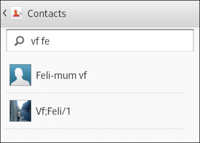 Contactwidget toevoegen aan scherm selecteer contact