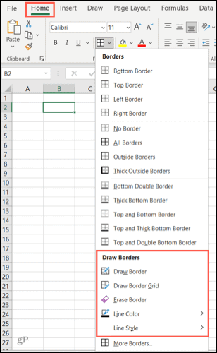 Randopties in Excel