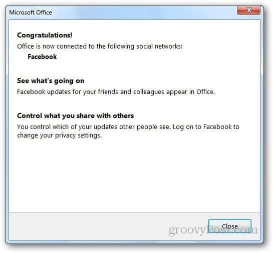 Sociale netwerken Outlook 5