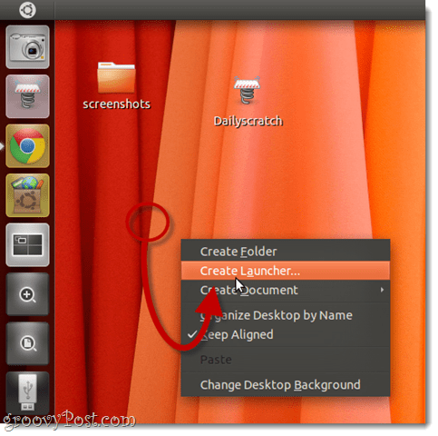 maak draagraketten in Ubuntu