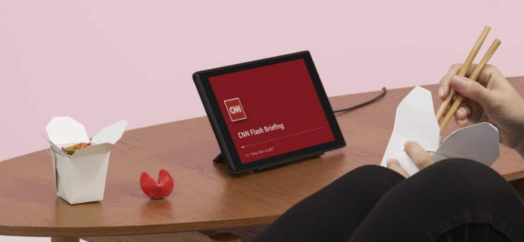 Wijzig het Alexa Wake Word voor Fire HD-tablet in Show-modus