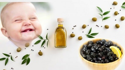 Olijven maken met weinig zout voor baby's! In welke maand moeten olijven aan baby's worden gegeven?