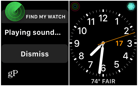 Vind Apple Watch Sound Alert