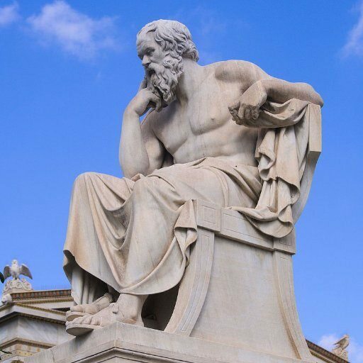 Standbeeld van Socrates