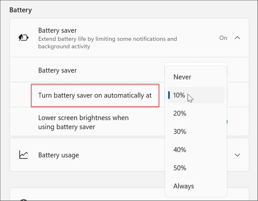 de levensduur van de batterij verbeteren in Windows 11