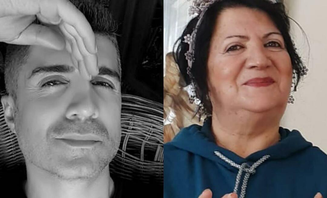 Özcan Deniz trouwde met Samar Dadgar, die zijn moeder het huis uit schopte! Kadriye Deniz rustte uit