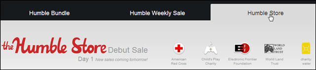 HumbleBundle lanceert Daily-Deal Store