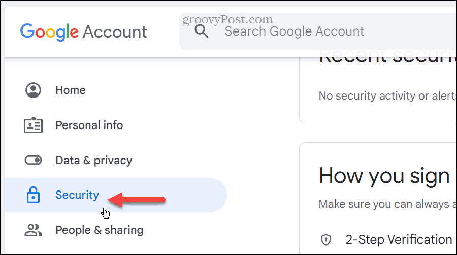 Wachtwoord voor uw Google-account
