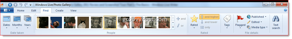 Windows Live Photo Gallery 2011 Review en Screenshot Tour: importeren, taggen en sorteren {Series}