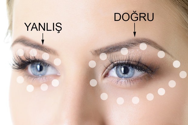 Hoe moet de oogcrème worden aangebracht?