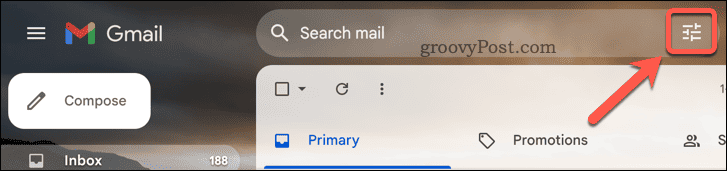 Geavanceerde Gmail-zoekknop