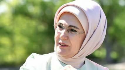 Emine Erdoğan feliciteerde de gemeente Bursa met het toepassen van de zero waste-aanpak!