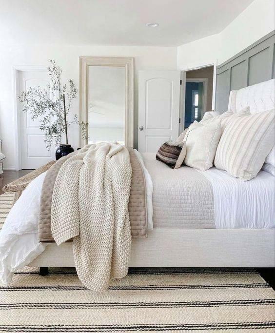 witte slaapkamer decoratie