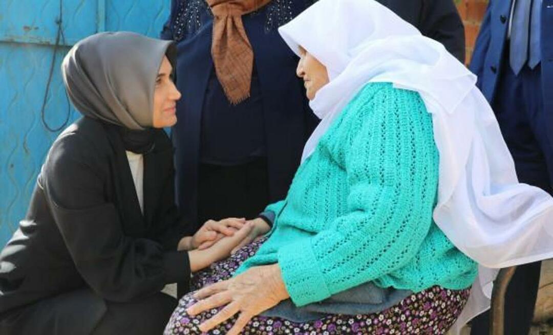 Gouverneur Yiğitbaşı vervulde de grootste wens van de 96-jarige tante Kezban