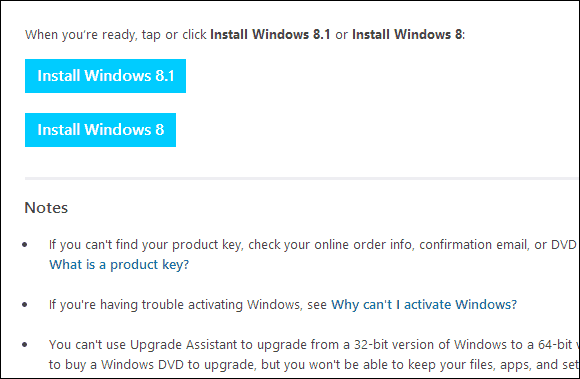 Windows 8.1 downloadpagina