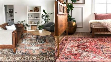Hoe tapijtkleur kiezen in huisdecoratie?