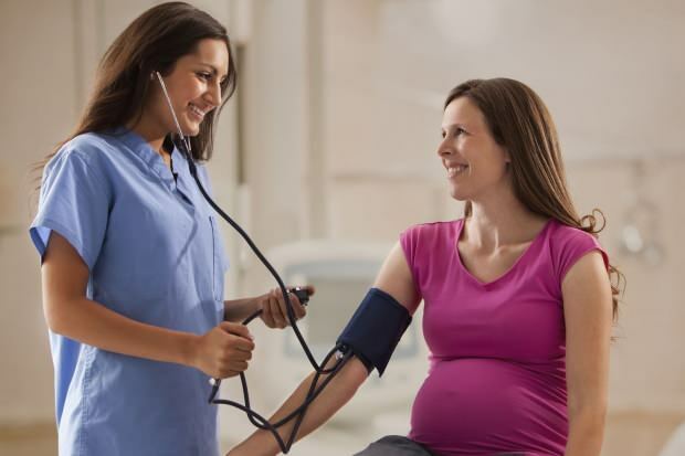 Wat moet de bloeddruk zijn tijdens de zwangerschap?