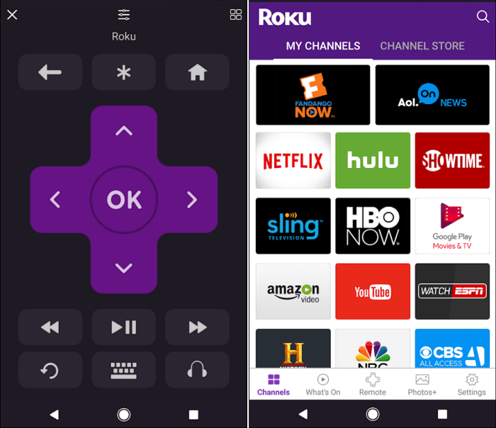 Roku Remote-app Android
