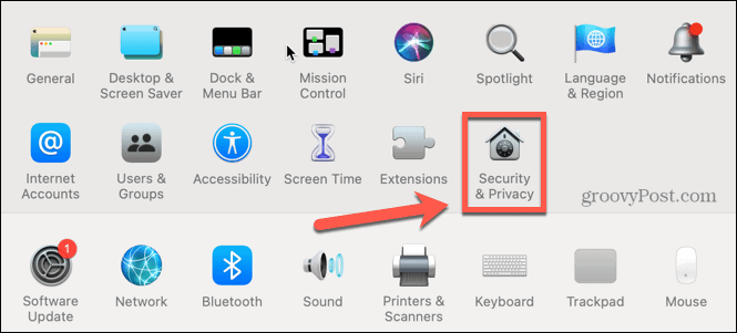 mac-beveiliging en privacy