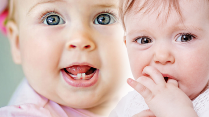 Wat is goed voor kinderziektes bij baby's? Wanneer komt de eerste tand naar buiten, wat zijn de symptomen? koorts ...