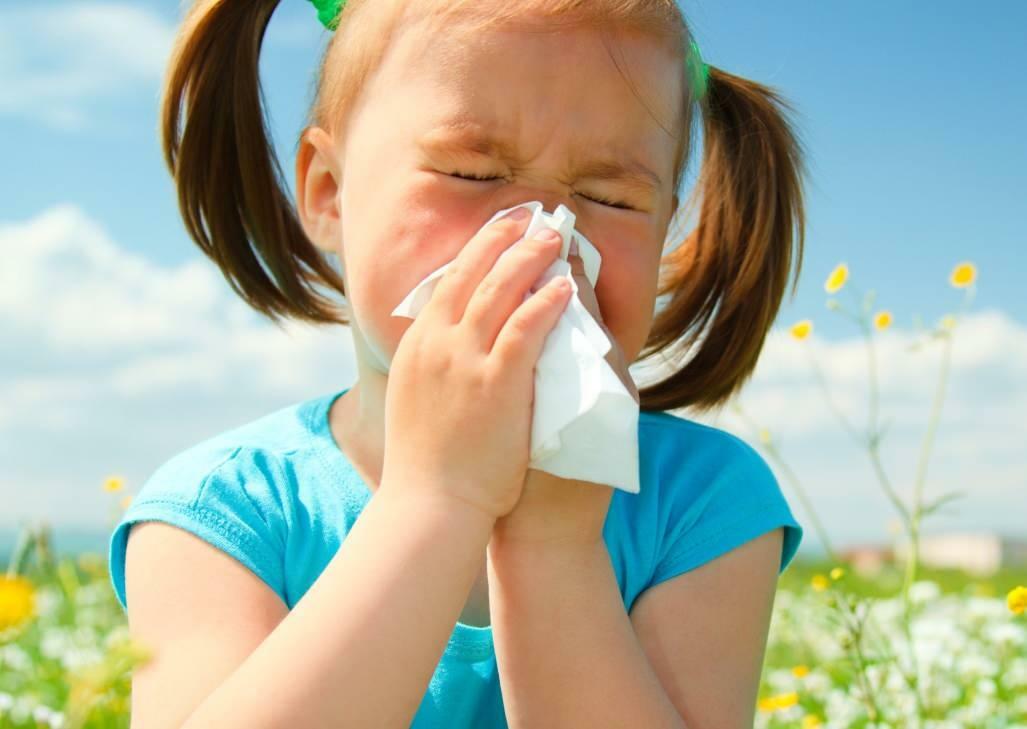 Symptomen van seizoensgebonden allergieën bij kinderen