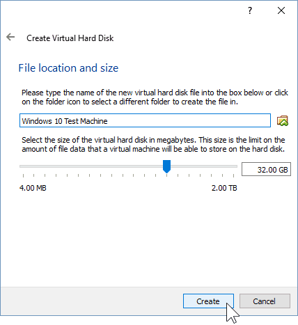 07 Bepaal de locatie van de harde schijf (Windows 10 installeren)