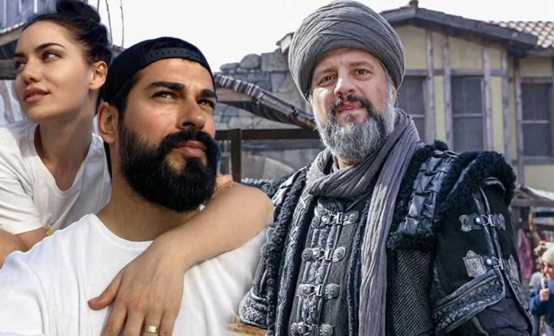 De sterren van Establishment Osman ontmoetten elkaar in Bodrum! Van Burak Özçivit en Ragıp Savaş...