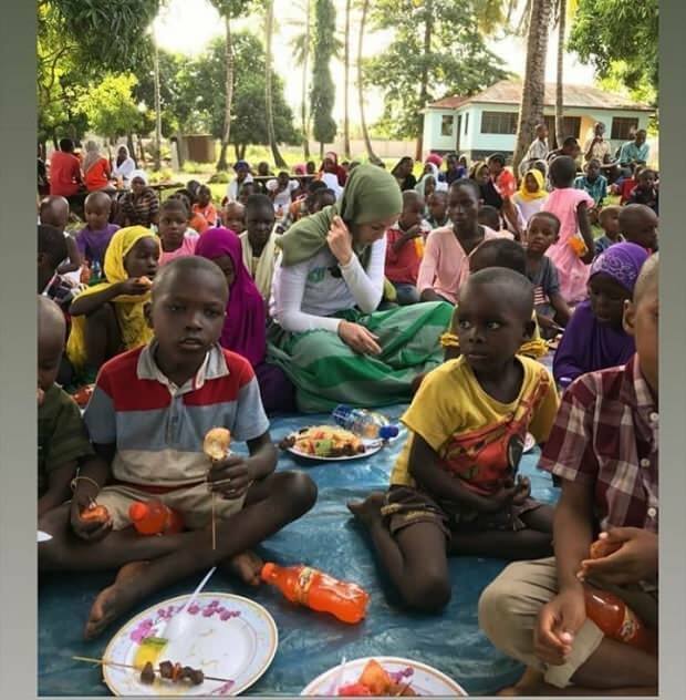 Tanzania delen met vers uit gamze özçelik