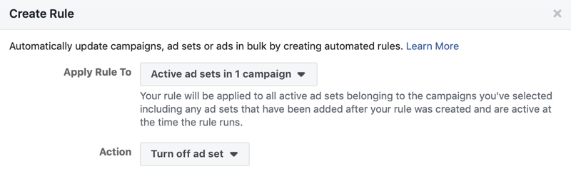 Schaal uw Facebook-advertentiecampagnes; stap 13.
