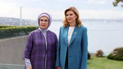 Emine Erdogan Olena Zelenska, echtgenote van de president van Oekraïne
