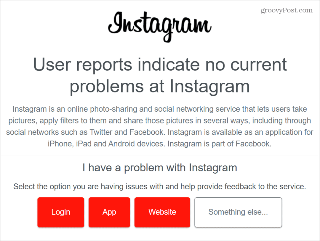 We konden geen verbinding maken met Instagram: hoe op te lossen