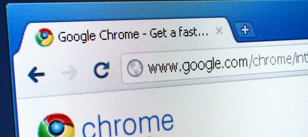 Schakel Chrome Search Bar Instant Search in of uit