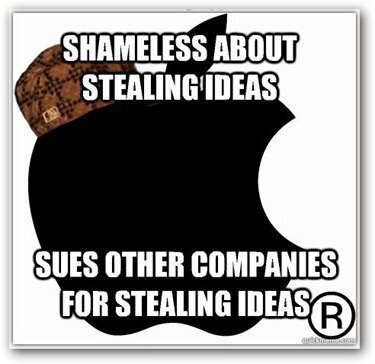 Apple steelt ideeën