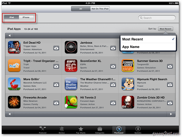 Apple iCloud: download eerder gekochte items naar uw iOS-apparaat, pc of Mac