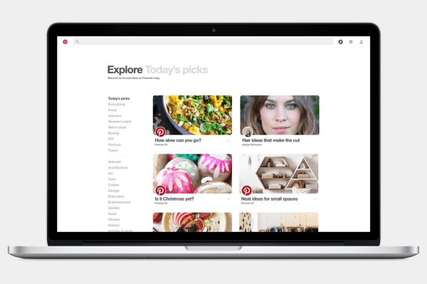 Pinterest Explore bevat crowdsourcing-keuzes van topsmaakmakers, branchedeskundigen en Pinterest-medewerkers op basis van waar andere pinners van houden en wat er in de wereld om ons heen gebeurt.
