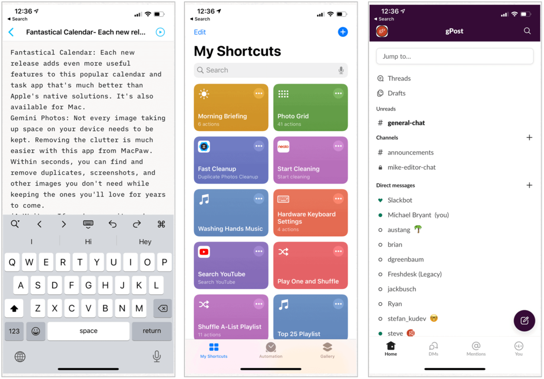 De 2020 GroovyPost-gids voor de beste iOS-apps die u zou moeten gebruiken