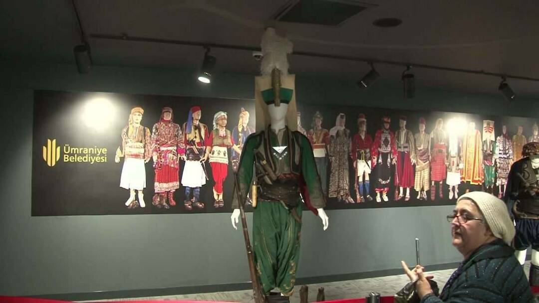 Tentoonstelling Ottomaanse volkskostuums geopend!