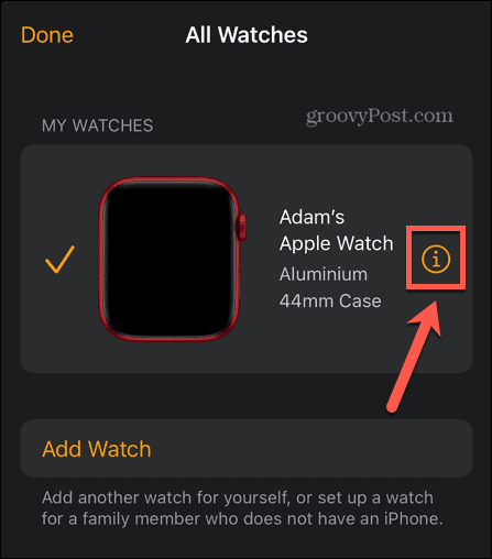 Apple Watch-info