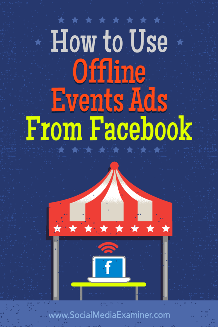 Offline evenementenadvertenties van Facebook gebruiken door Ana Gotter op Social Media Examiner.