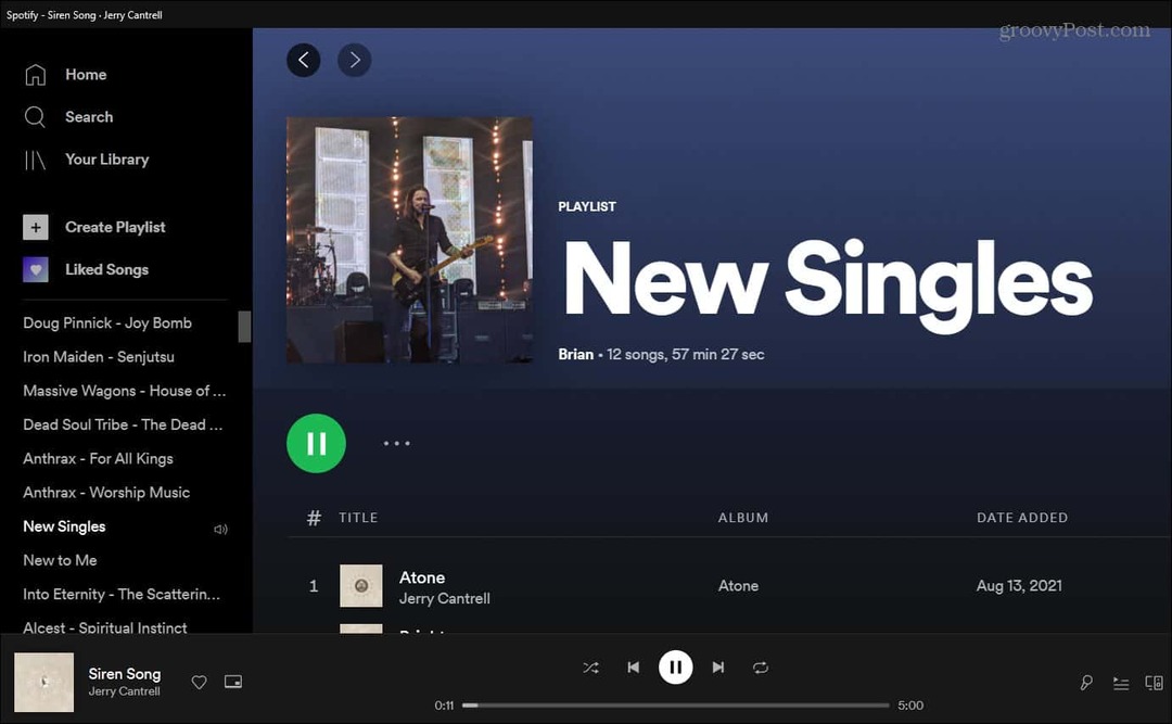 Hoe Spotify-afspeellijstafbeelding te wijzigen